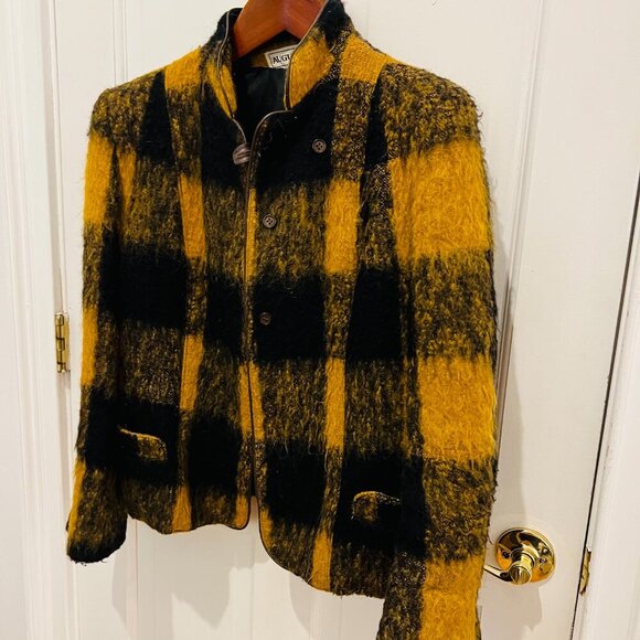 Rare Augustus Vintage Blazer Jacket Size 8 - Picture 3 of 16